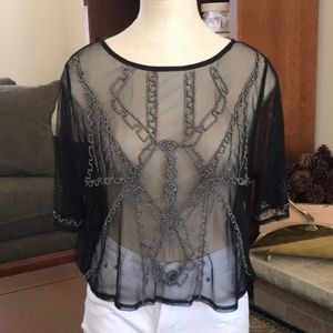 Abercrombie Beaded Top